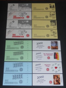 Alemania 1996-2000 Johanniter St. John's Accident Help 16 FD cancelar folletos en muy buen estado - Imagen 1 de 1