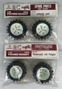 NIKKO SPARE PARTS RDC-10960 - RUOTE - SIGILLATE - 1/10 - Imagen 1 de 2