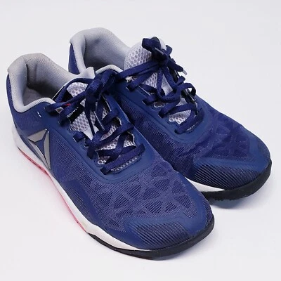 Reebok Shoes Womens 9.5  Workout Tr 2.0 Running Sneakers Blue Low Top AR2981 - Image 1 of 4