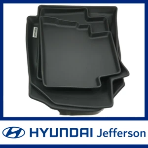 Genuine Hyundai Kona All Weather Rubber Floor Mats Set Of 4 08/2017 - 04/2023 - Picture 1 of 3