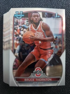 (25x) 2022-23 Bowman University Cromo * LOTE DE TARJETAS BRUCE THORNTON #70 * Cantidad - Imagen 1 de 1
