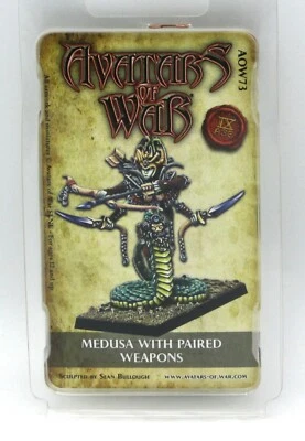 Avatars of War AOW73 Медуза с Парным Оружием (Naga Queen) Женщина Змеевик - Изображение 1 из 4