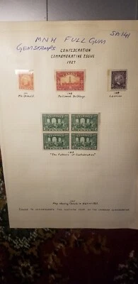 Canada1927 MNH Mint Beauty Stamps Collection SC#141 To SC#144 IDsa138. - Image 1 of 4