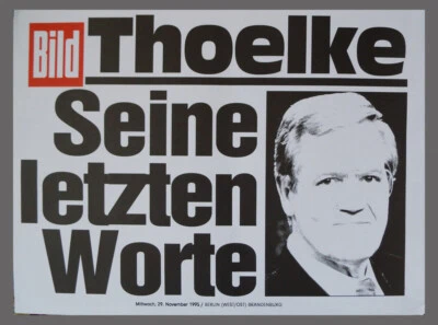 Bild Zeitung Brandenburg Berlin 6 x Werbung 1992-1995  Plakat 42x30 cm P1018 - Bild 1 von 4