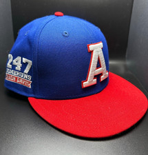 CRASH DAVIS New Era Asheville Tourists NC MLB Baseball Hat Cap Size 7 1/4 Rare