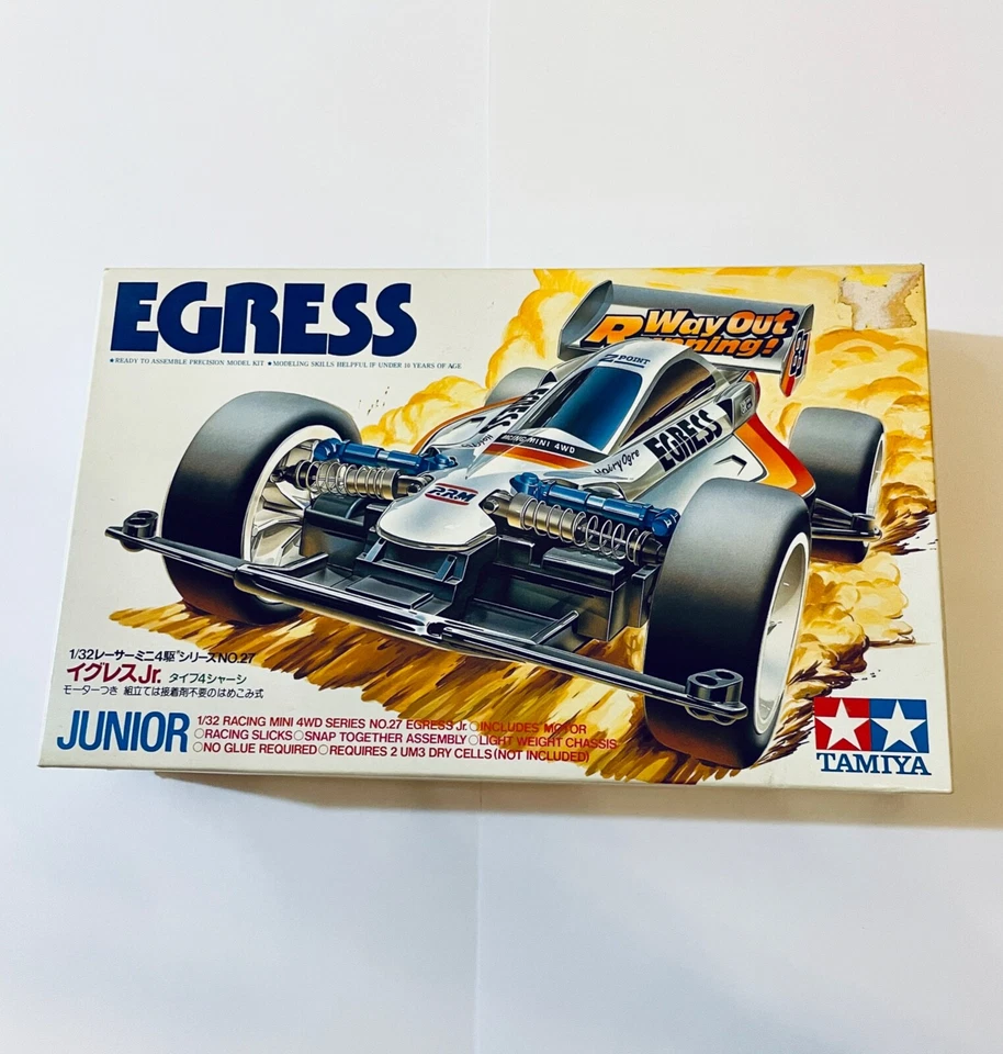 Tamiya Mini 4WD EGRESS Jr 1/32 Racer Series No. 27 assembled VINTAGE - Image 1 of 4