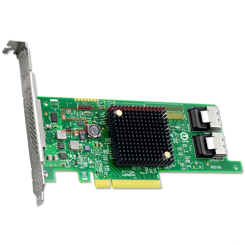 1PCS New LSI SAS 9207-8i SATA/SAS 6Gb/s PCI-E 8 Port Host Bus Adapter LSI00301 - Image 1 of 3