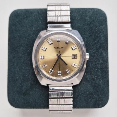 CITIZEN 4-820959 SMH  Cal.8260A Hand winding Date Vintage Men's Watch - Image 1 of 4