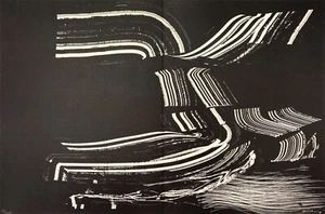 Hans Hartung "Lithograph XII from Farandole" Hand Signed Lithograph 1971 - Picture 1 of 1