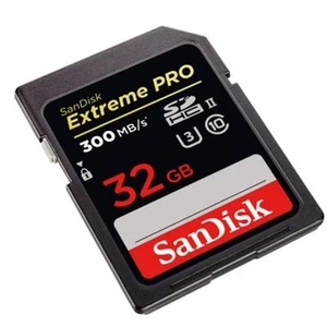 SanDisk 32GB/64GB/128GB - Extreme Pro SDHC Class 10-300MB/s - Picture 1 of 7
