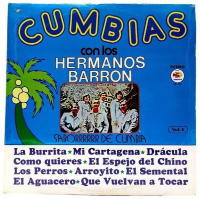 Los Hermanos Barron – "Cumbias"  NEW / SEALED - MEXICO - 1983 -  Amigo 1016 - LP - Imagem 1 de 3