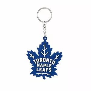 Llavero de goma deportivo audaz Team Sports America NHL Toronto Maple Leafs - 5" de largo - Imagen 1 de 3