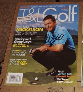 Phil Mickelson Masters Champion SIGNED AUTOGRAPHED T&L Magazine PSA COA GOLF - Picture 1 of 2