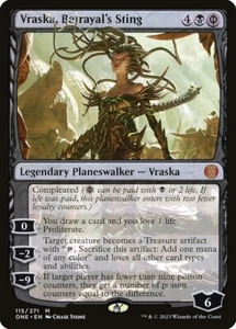 Firexia de lámina Vraska, Betrayal's Sting x1: todo será uno casi nuevo Magic The Gathering - Imagen 1 de 1