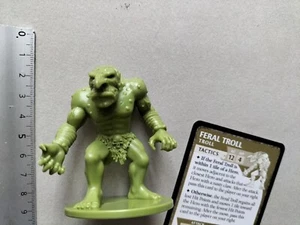 FERAL TROLL MINIATUR + ENGLISCHE KARTEN / D & D THE LEGEND OF DRIZZT / G525 - Bild 1 von 1