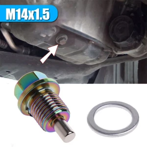 Accesorios de drenaje de aceite magnético para motor de automóvil M14x1.5 - Imagen 1 de 10