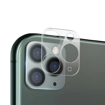 Protector de pantalla de lente de cámara frontal + posterior + cubierta de vidrio templado para iPhone 11 Pro Max Foto 1 de 4