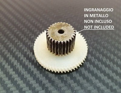 Engranaje de Nailon para Motorreductor Estufa de Pellets BCZ Mod. 504 8,5 8.5RPM