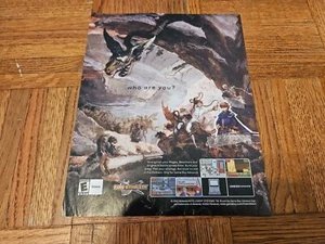 Fire Emblem Print Ad Game Art PROMO Original GBA Boy Advance Advert - Picture 1 of 1