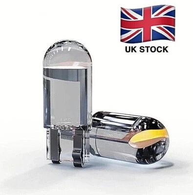 T10 501 LED Car Side Light White Bulbs Xenon Super Bright W5W Sidelight - Image 1 of 4