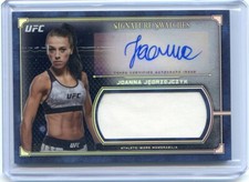 2019 Topps UFC Museum JOANNA JEDRZEJCZYK Jersey Relic Signature Swatch Auto /99