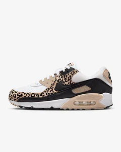 Nike Air Max 90 Women's Shoes White Sanddrift Hemp Black IF1619-100 US 5-13 - Picture 1 of 8