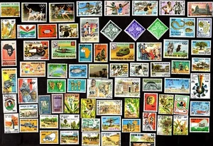 75 alle verschiedene NIGER BRIEFMARKEN - Bild 1 von 1