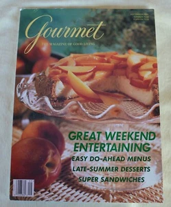 Gourmet Magazine September 1995 Great Weekend Entertaining Vietnam Cornwall - Picture 1 of 9