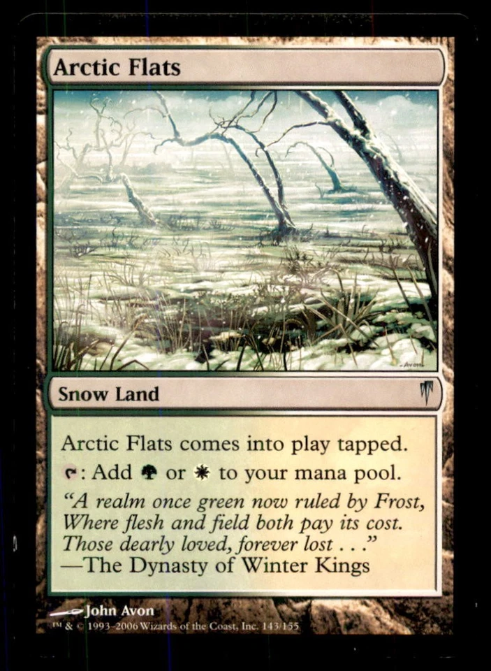 MTG Arctic Flats LP Light Play Coldsnap [3063] - Image 1 of 1