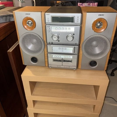 Sony MHC-NX1 HiFi Component System. 5-Disc. Double Cassette. With Remote!! - Image 1 of 4