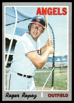 1970 Topps Roger Repoz California Angels #397 - Image 1 of 2