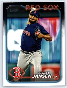 2024 Topps #267 Kenley Jansen - Boston Red Sox - Picture 1 of 2