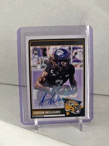2025 Score -- Savion Williams -- RC Auto #54 - Picture 1 of 1