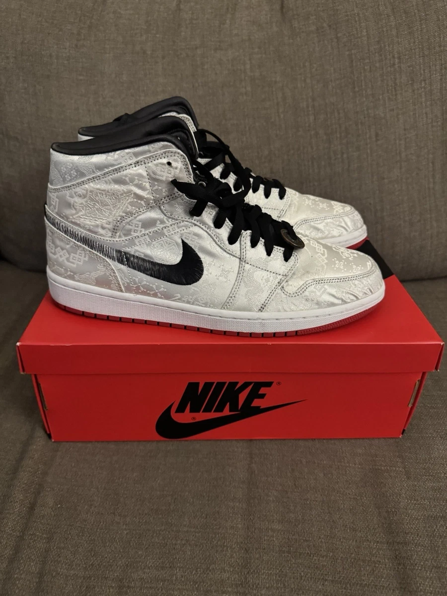 CLOT x Air Jordan 1 Mid Fearless for Sale | Authenticity