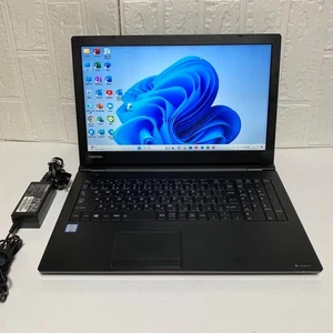 Toshiba Laptop dynabook Windows 11 8GB 64bit Core i3-6006U SSD 128GB Used Japan - Picture 1 of 7
