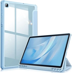 Fintie Hybrid Slim Case for Samsung Galaxy Tab S6 Lite 10.4 Inch Blue  - Picture 1 of 9
