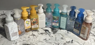 Lote de 11 botellas dispensadoras de jabón espumoso Bath & Body Works VACÍAS BBW Foto 1 de 4