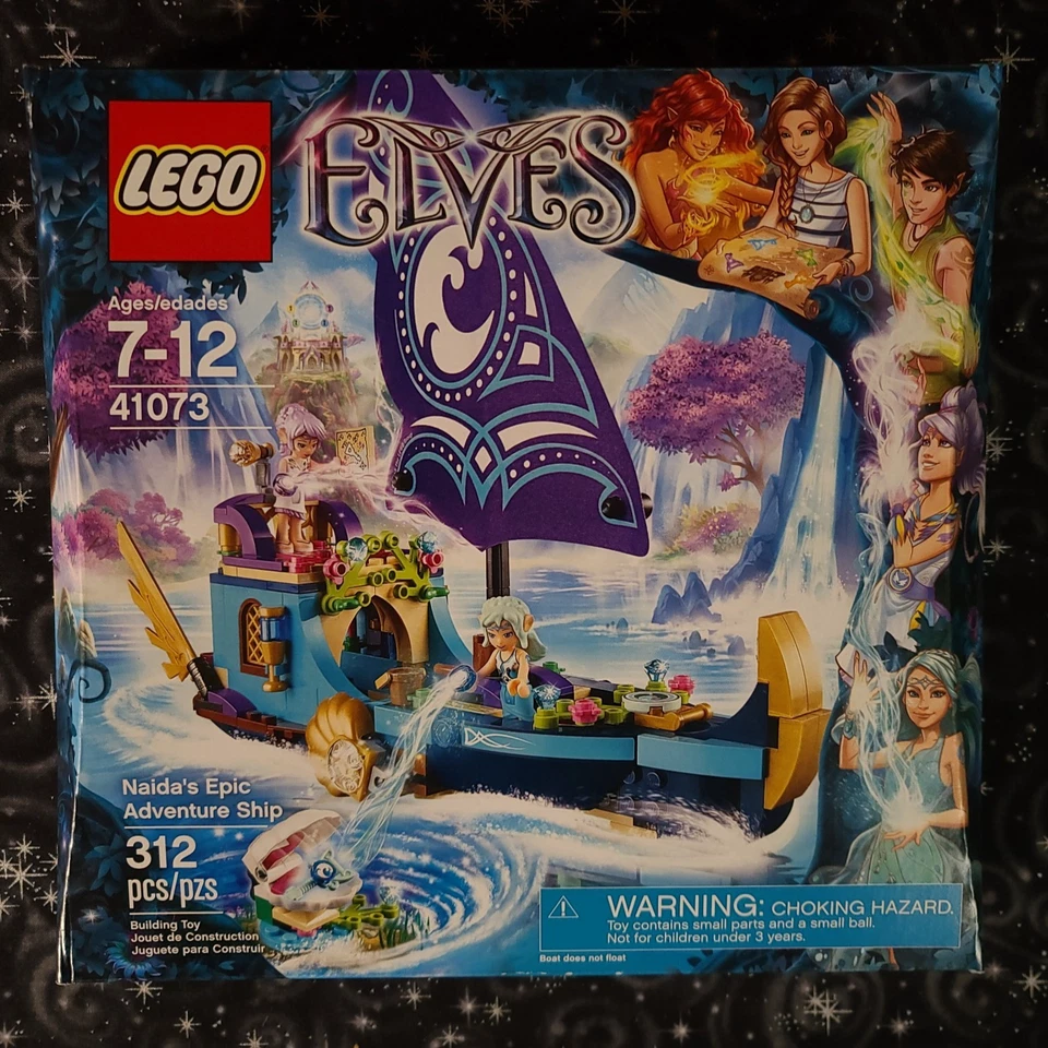 LEGO Elves: Naida's Epic Adventure Ship 41073 Nuevo Precintado Retirado Foto 1 de 4