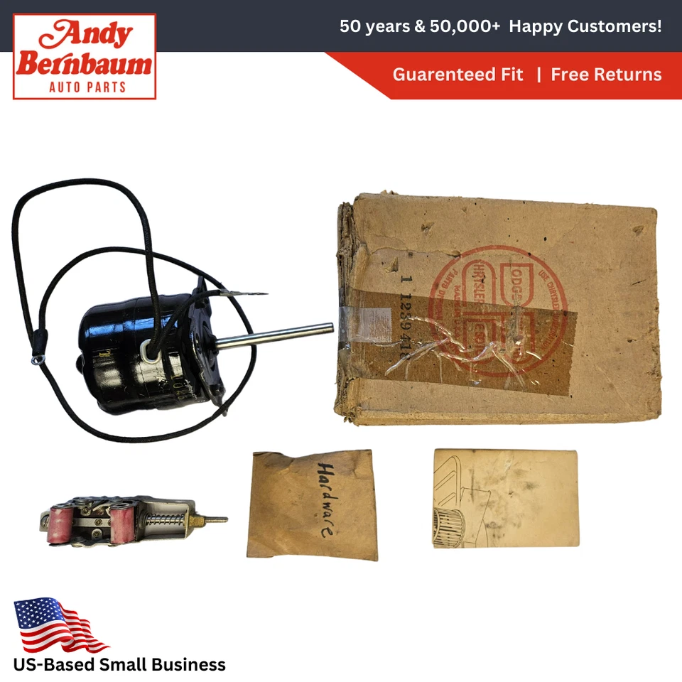 Dodge Deluxe Custom Desoto S11 1946-1948 equipamiento de motor soplador de calefacción 1239418 nuevo de stock Foto 1 de 4