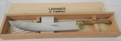 Laguiole 香槟刀带木制手柄展示盒 — 第 1/4 张图片