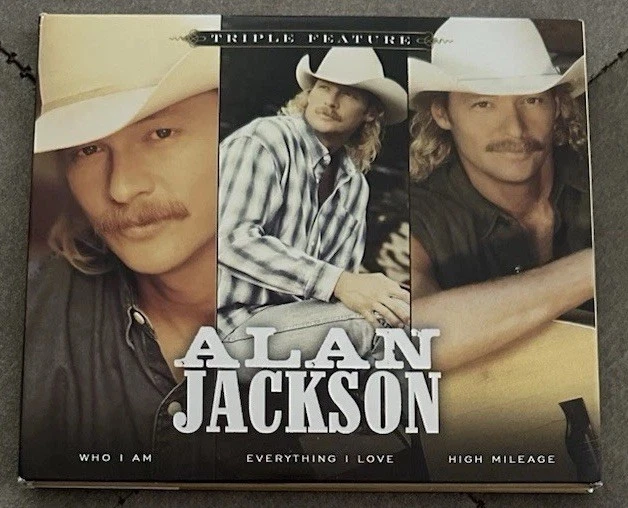 Triple Feature [Digipak] by Alan Jackson (CD, 2009, 3 Discs, Sony Music... - Image 1 of 4