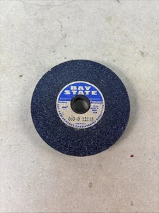 Vintage Bay State Abrasive 463-0 12115 Grinding Wheel - Industrial Prop - Picture 1 of 4