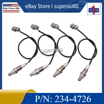 NUEVOS 4X sensores de oxígeno delanteros O2 234-4726 para 1995 1996 1997 1998 Acura TL 2,5 L Foto 1 de 4