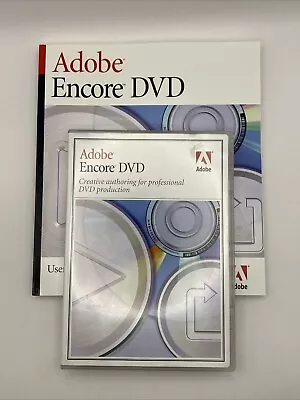 Adobe Encore DVD Education Version Windows + Serial # (2003) - Image 1 of 4