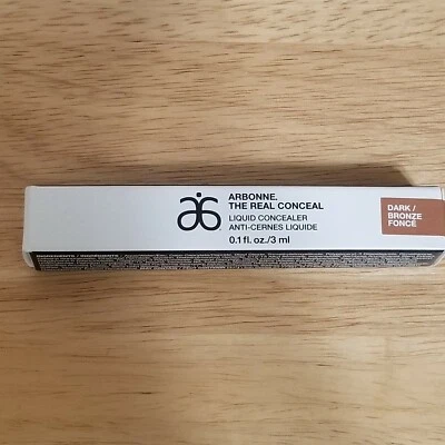 NWB Arbonne The Real Conceal Liquid Concealer (0.1 fl Oz)  Dark/Bronze Fonce - Image 1 of 4