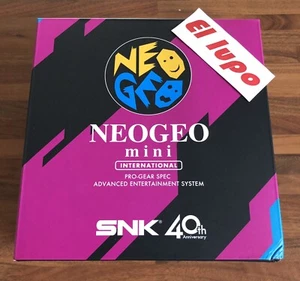 CONSOLE NEO GEO MINI SNK 40 TH ANNIVERSARY COLLECTOR NEUF SCELLES VF - Picture 1 of 6