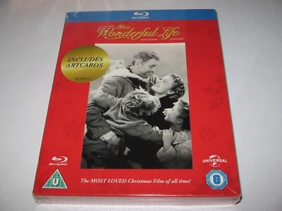 IT'S A WONDERFUL LIFE (1947) SPECIAL ED. with ARTCARDS  OFFICIAL NEW BLU RAY SET - Image 1 of 2