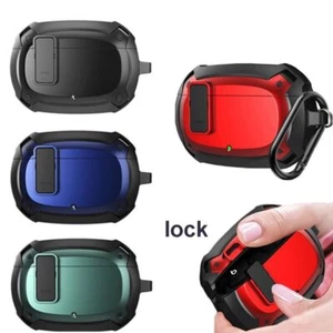 Case Cover with Secue Lock For Beats Studio Buds Bluetooth Headset Charging Box - Picture 1 of 10