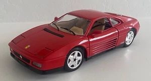 1:18 Polistil FERRARI 348 TB (05839) Classic Red Diecast - Tonka Polistil - Picture 1 of 17