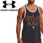 Under Armour Project Rock Mens Outlaw Mana Jet Gray Tank 1367120 010 - Size 2Xl
